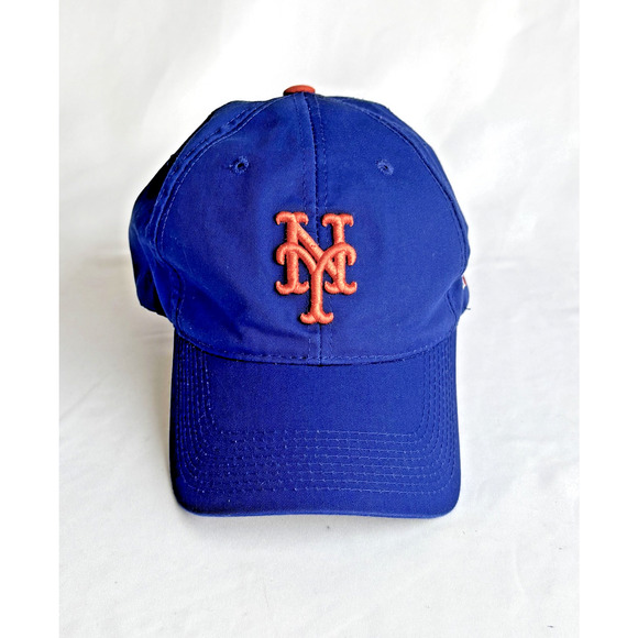 New York Mets OC Sports Baseball Cap Adjustable Blue Strap MLB Sports NY - Picture 1 of 8